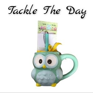 NWT Modern Expressions Owl Mug Stationary Set